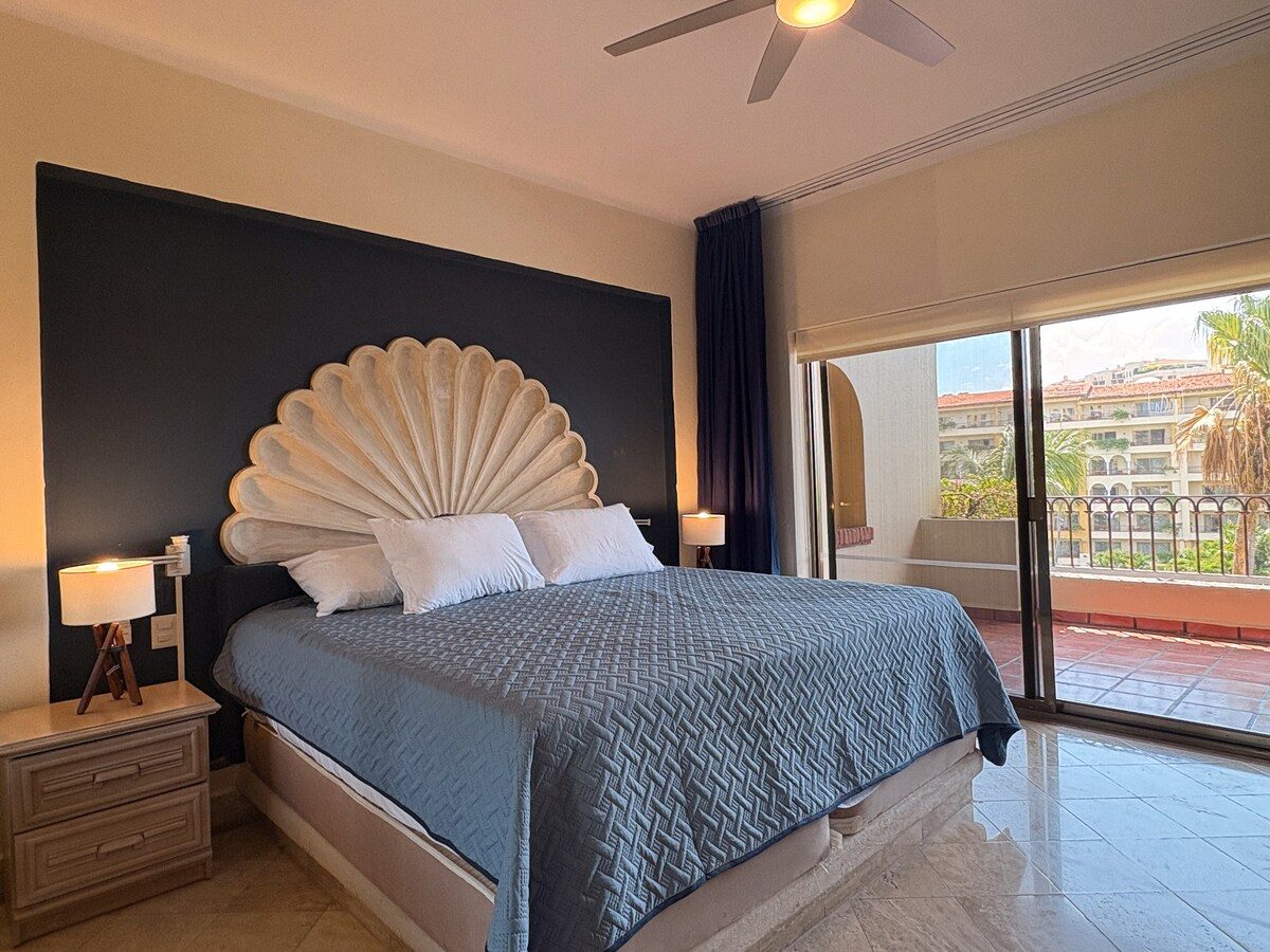 Bedroom 1 with king bed