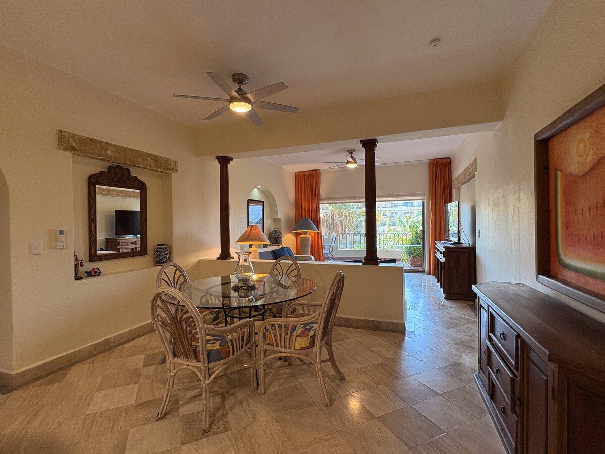Dining and living room